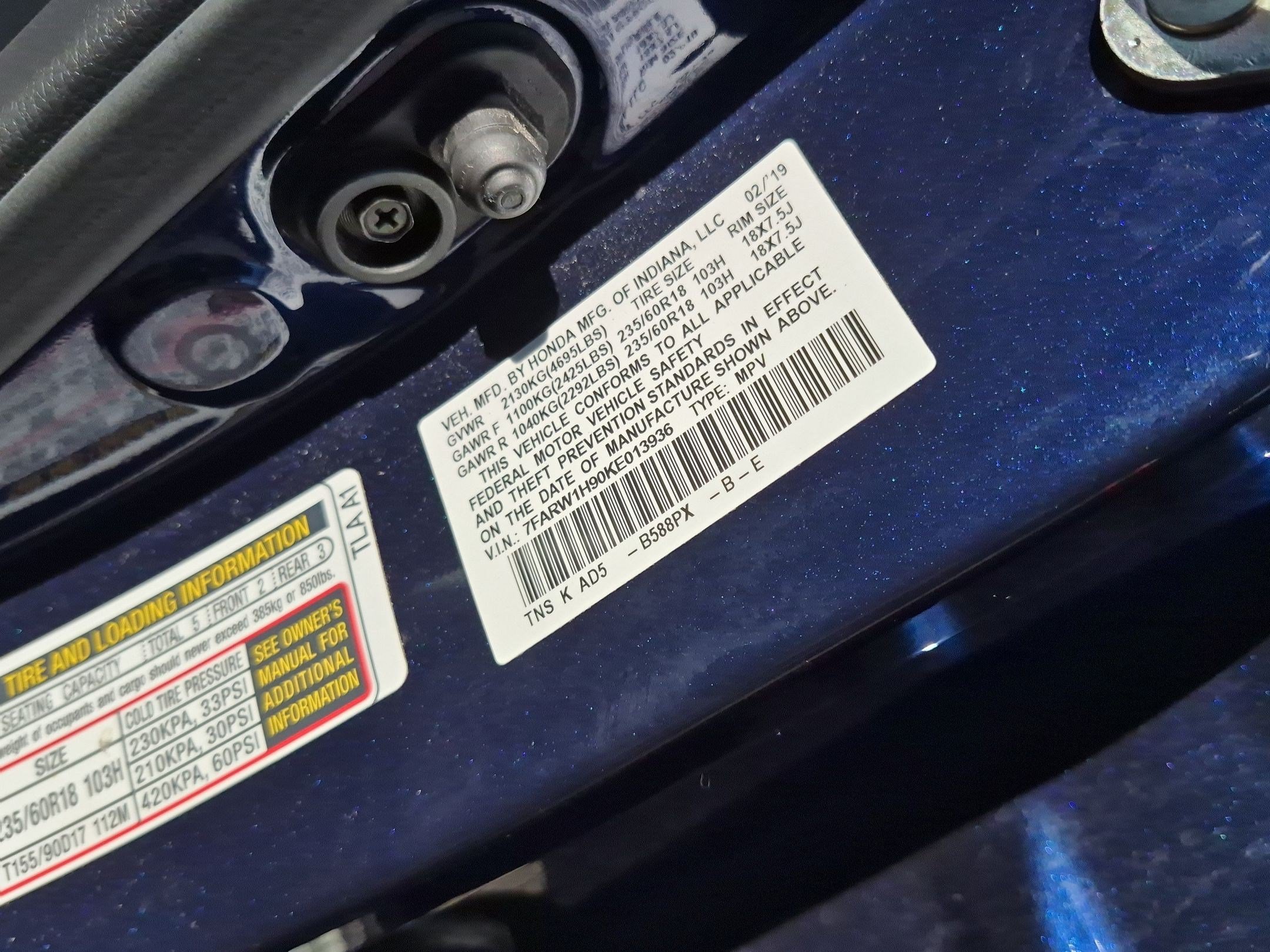 Used 2019 Honda CR-V Touring image 29