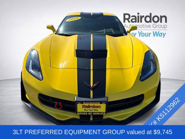 Used 2019 Chevrolet Corvette Stingray Coupe w/ 3LT Preferred Equipment Group image 2