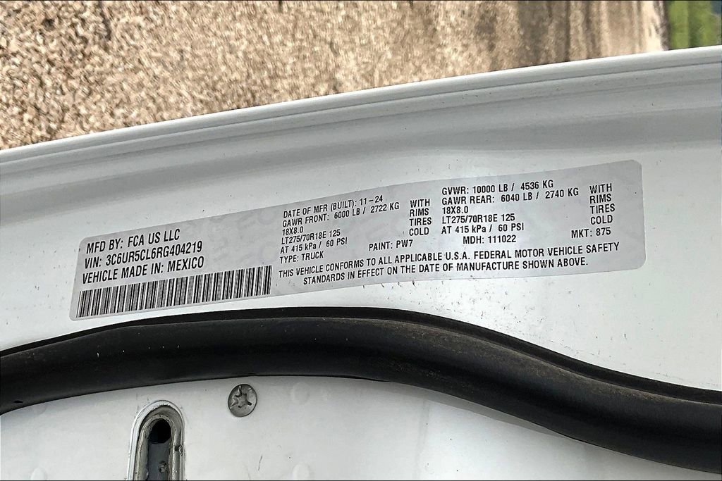 New 2024 RAM 2500 Tradesman w/ Chrome Appearance Group image 18