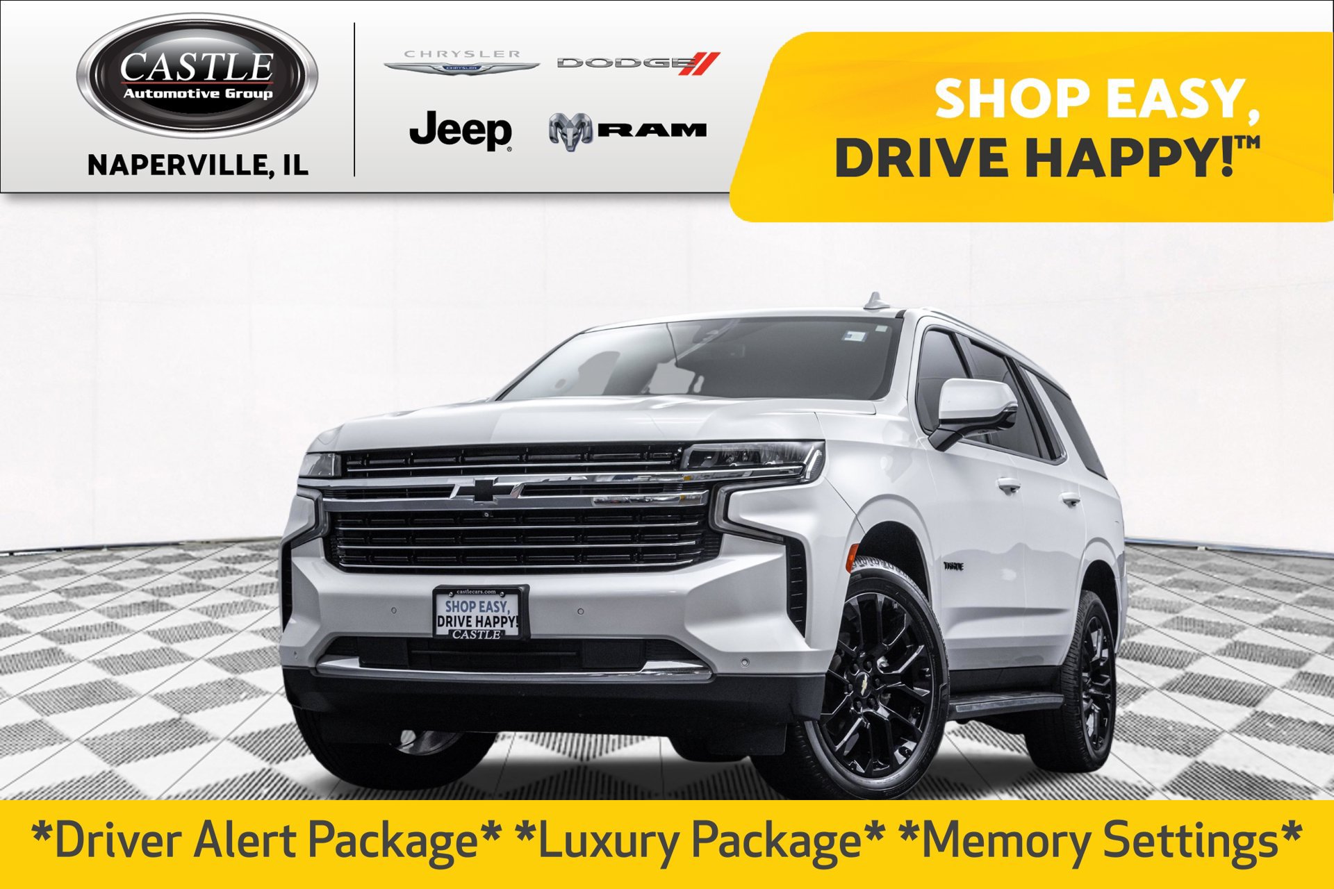 Used 2022 Chevrolet Tahoe LT w/ Luxury Package