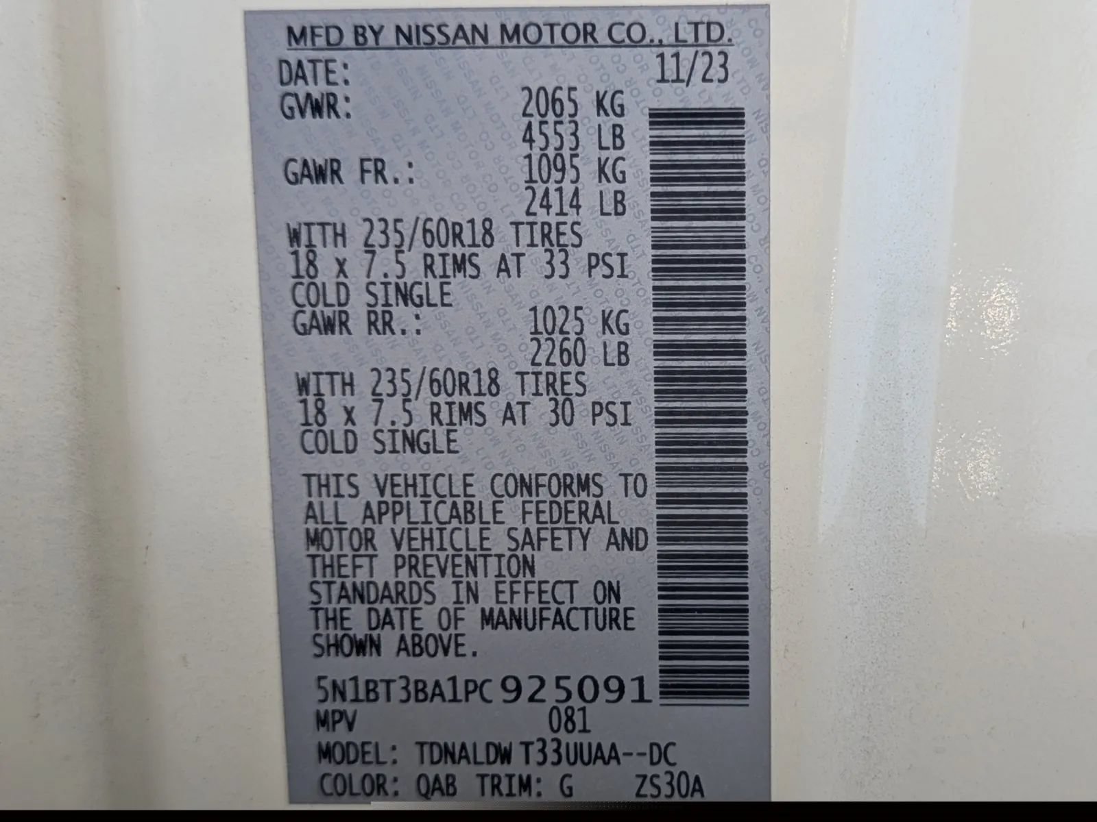 Certified 2023 Nissan Rogue SV w/ SV Premium B Package FWD image 28