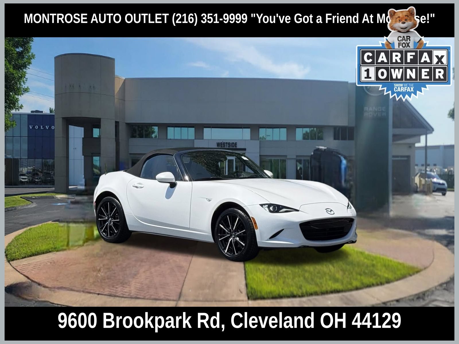Used 2024 MAZDA MX-5 Miata Grand Touring RWD image 1