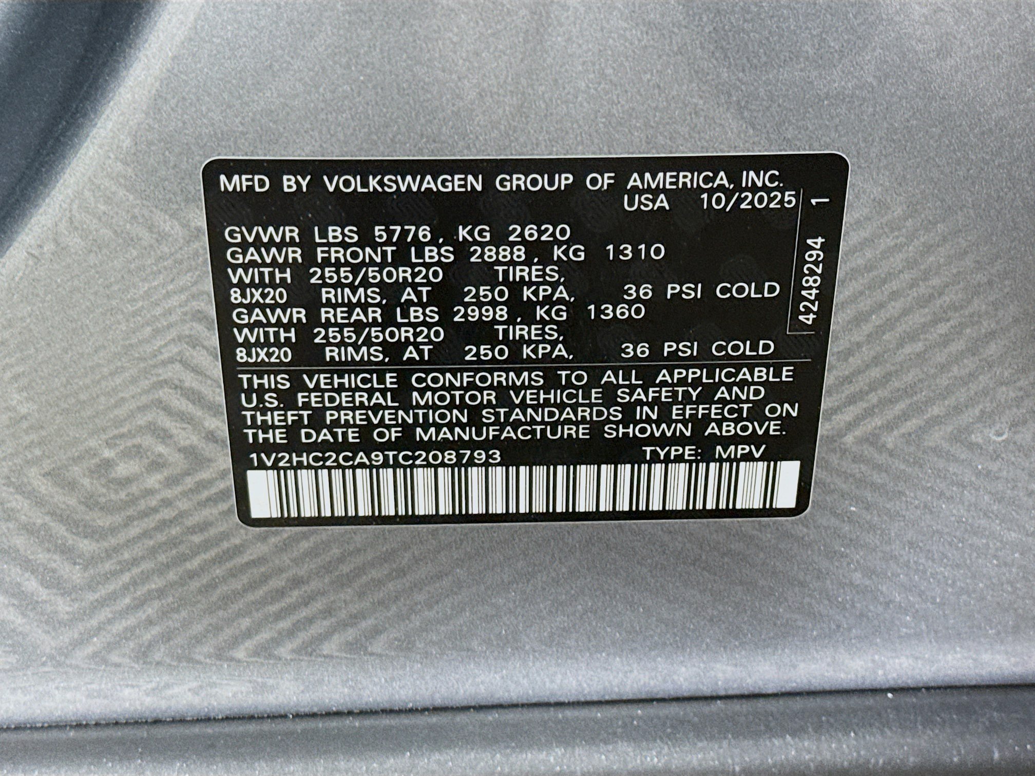 Used 2026 Volkswagen Atlas Cross Sport SE AWD/4WD image 40
