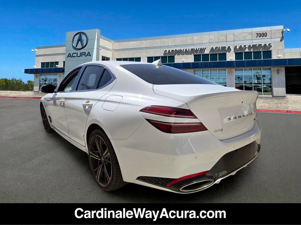 Used 2025 Genesis G70 3.3T Advanced w/ Sport Prestige Package RWD image 3