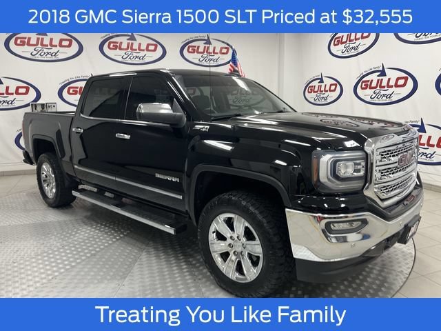 Used 2018 GMC Sierra 1500 SLT AWD/4WD image 1