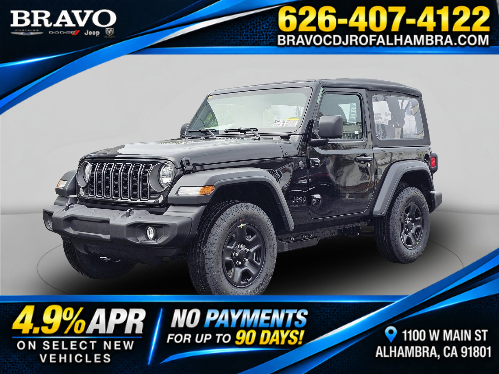 New 2026 Jeep Wrangler Sport AWD/4WD image 1