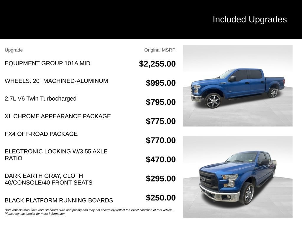 Used 2016 Ford F150 XL w/ Equipment Group 101A Mid AWD/4WD video 2
