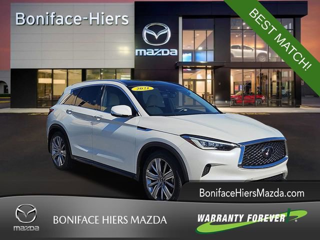 Used 2021 INFINITI QX50 Sensory w/ Cargo Package