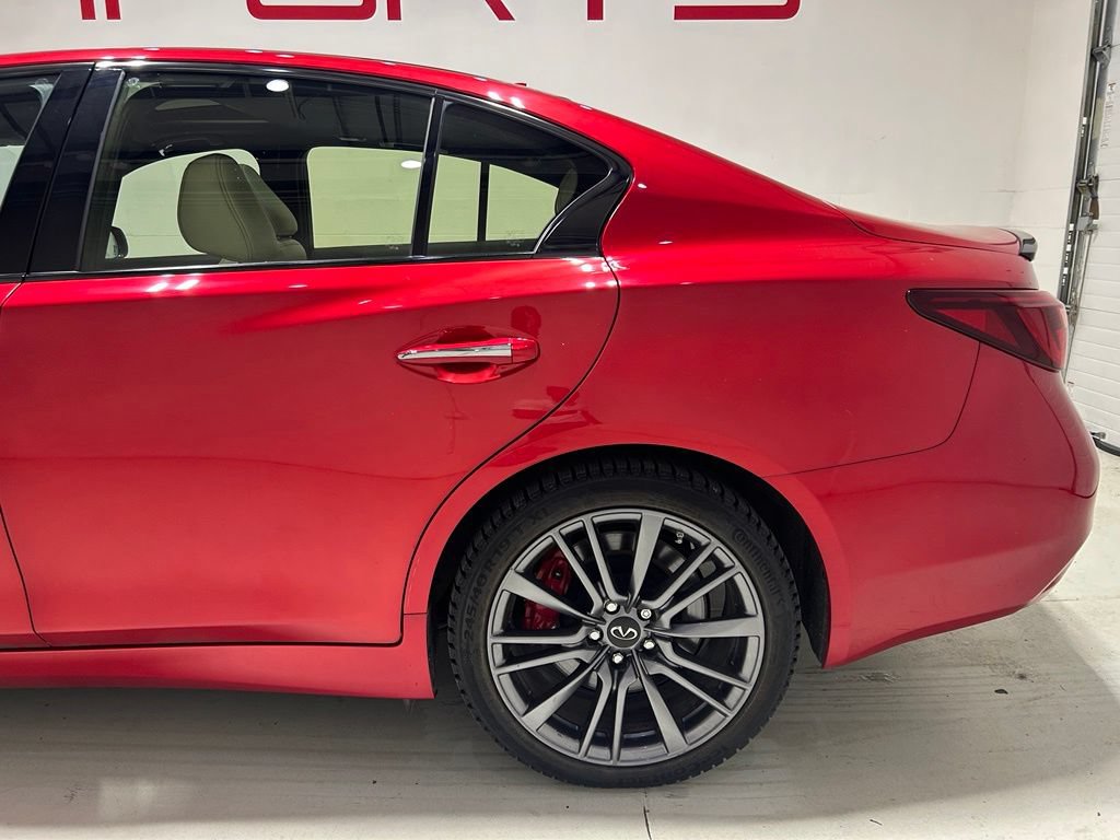 Used 2024 INFINITI Q50 Red Sport 400 AWD/4WD image 4