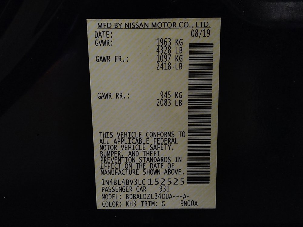 Used 2020 Nissan Altima 2.5 S FWD image 33