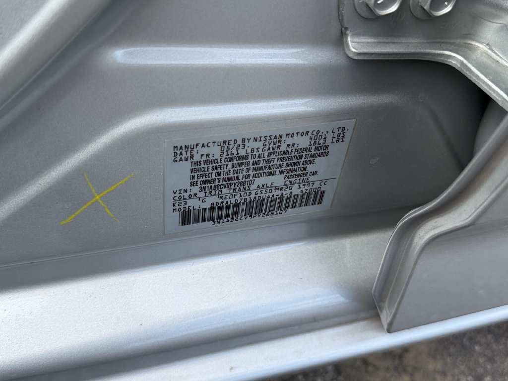 Certified 2023 Nissan Sentra SV w/ All-Weather Package FWD image 20