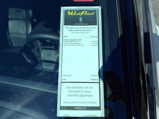 New 2025 Lincoln Aviator Black Label image 5