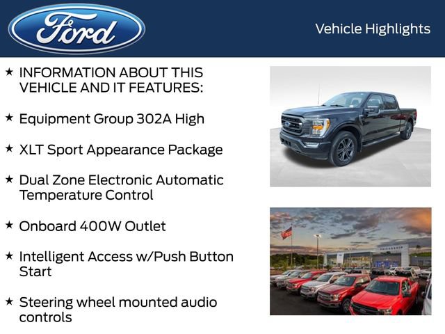 Certified 2023 Ford F150 XLT w/ Equipment Group 302A High image 5