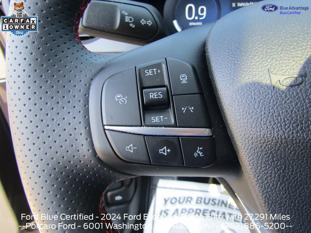 Certified 2024 Ford Escape ST-Line Elite w/ Premium Technology Package AWD/4WD image 32