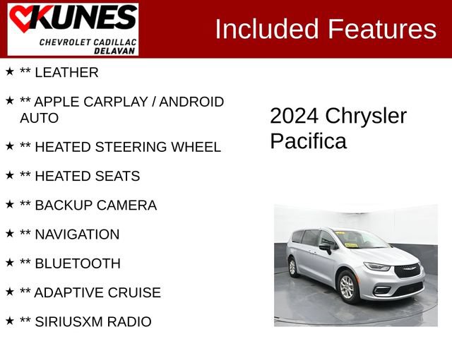 Used 2024 Chrysler Pacifica Touring-L FWD image 3
