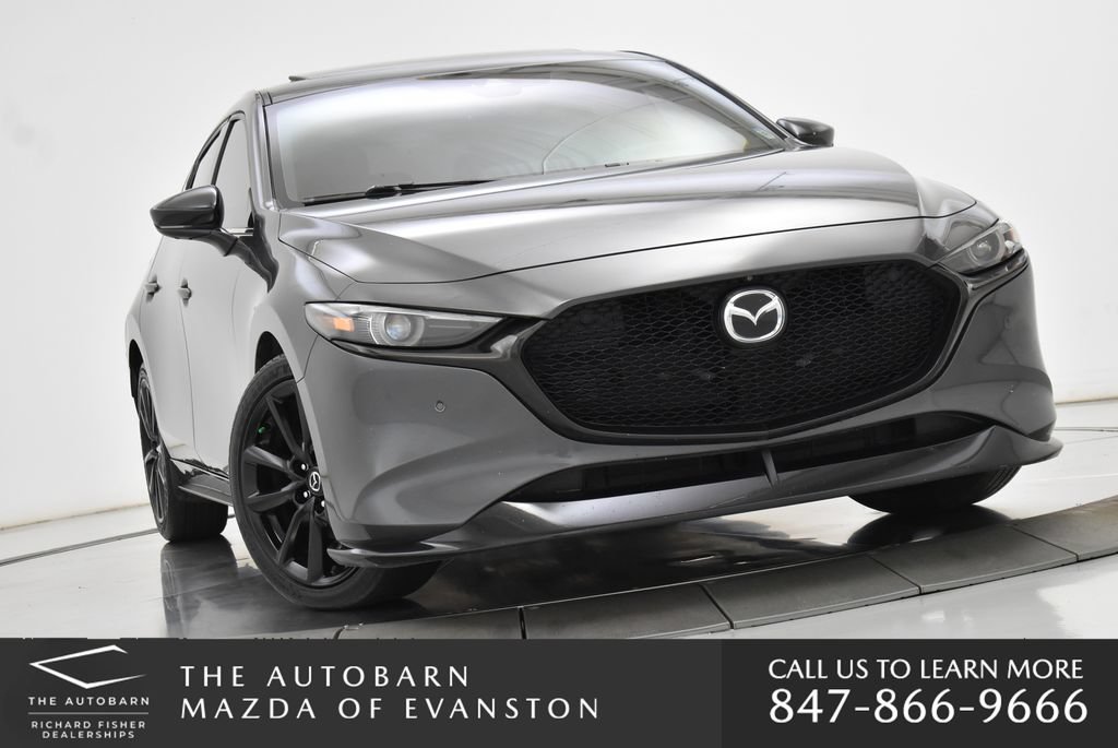 Used 2021 MAZDA MAZDA3 Hatchback w/Premium Plus Pkg AWD/4WD image 3