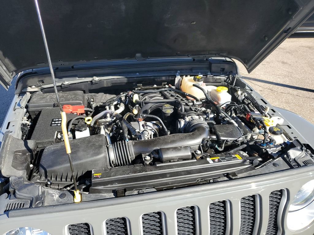 Used 2021 Jeep Wrangler Unlimited Sahara w/ Uconnect 4C Nav & Sound Group image 35