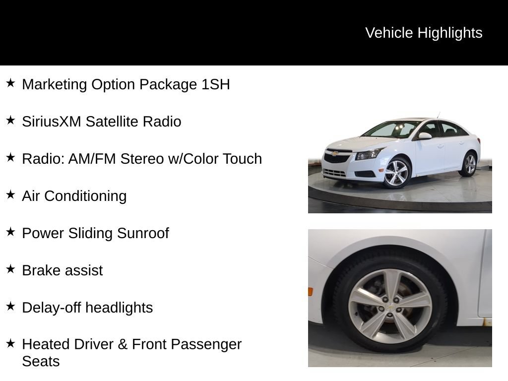 Used 2013 Chevrolet Cruze LT FWD image 7
