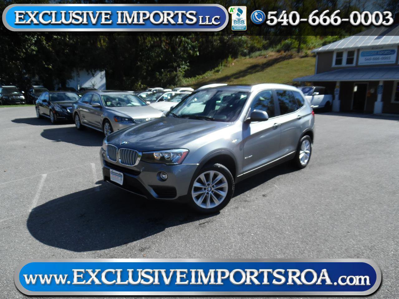 Used 2016 BMW X3 xDrive28i AWD/4WD image 1