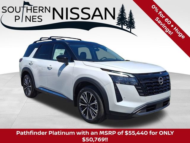 New 2026 Nissan Pathfinder Platinum w/ Cargo Package AWD/4WD image 1