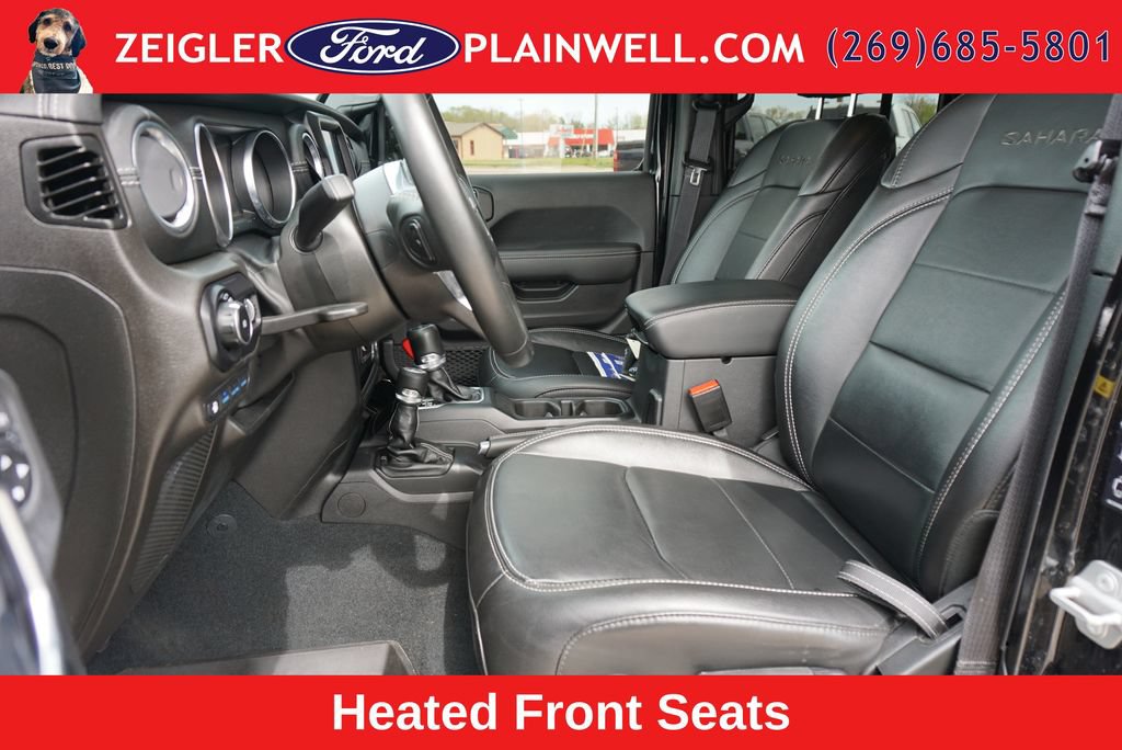 Used 2023 Jeep Wrangler Unlimited Sahara w/ Cold Weather Group AWD/4WD image 16