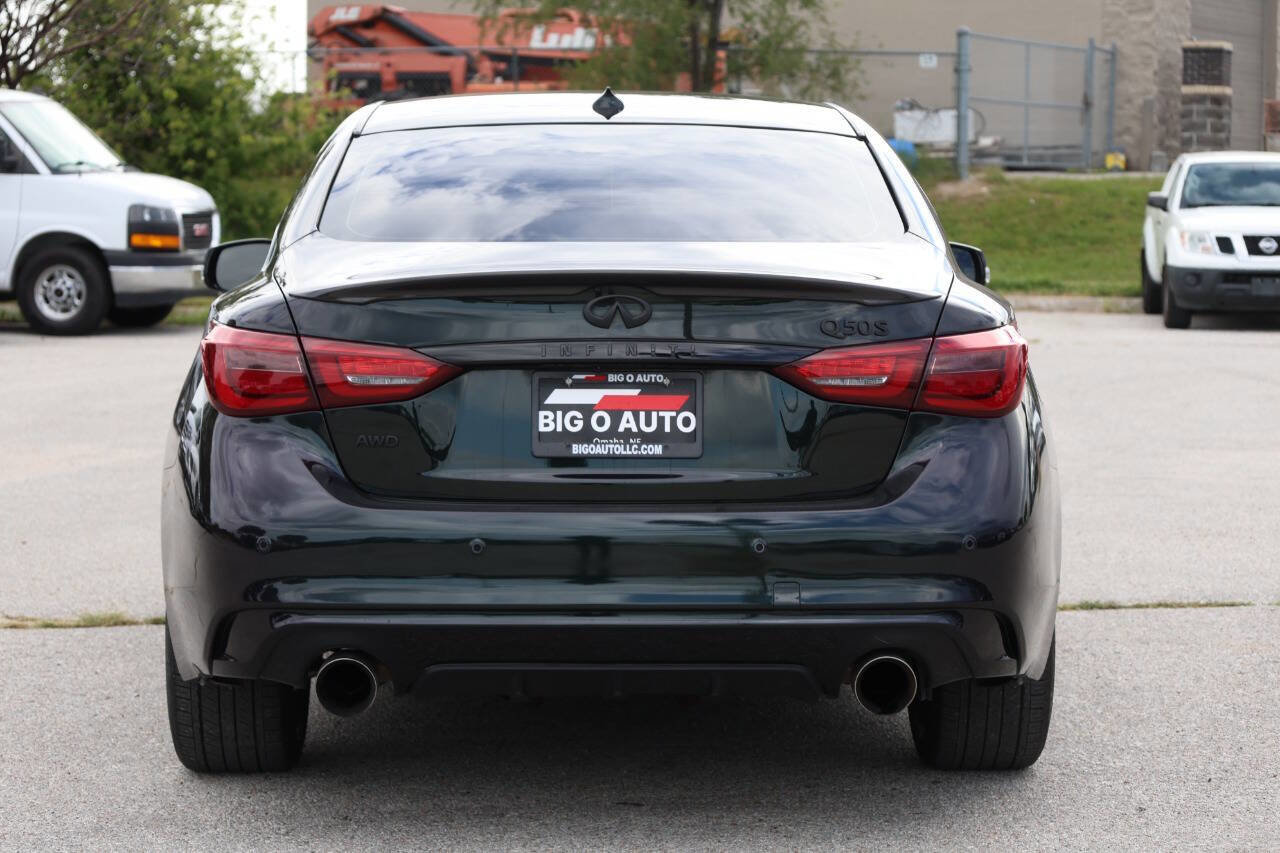 Used 2023 INFINITI Q50 Red Sport 400 w/ Black Opal Edition AWD/4WD image 10