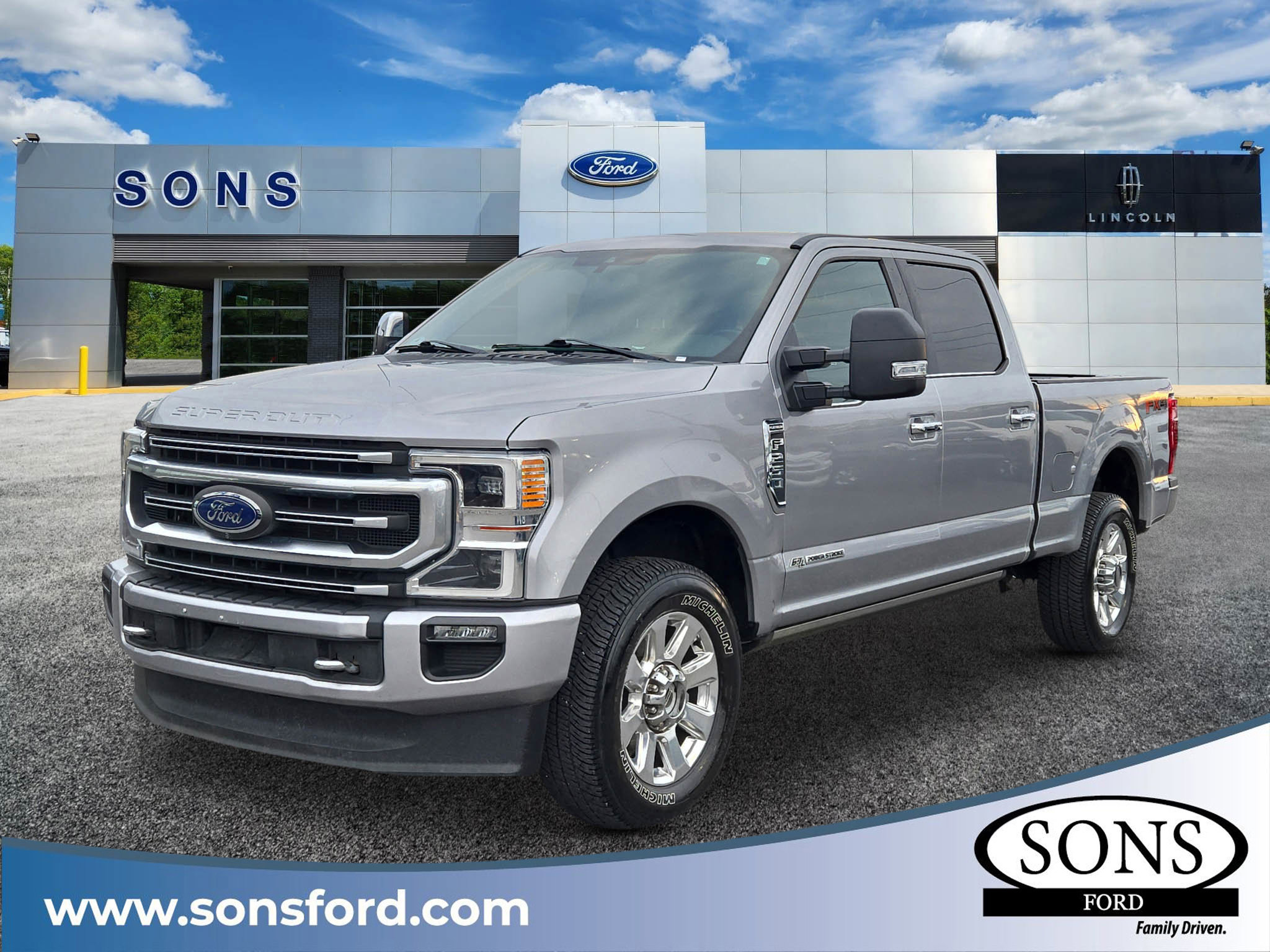 Used 2020 Ford F250 Platinum w/ FX4 Off-Road Package image 1