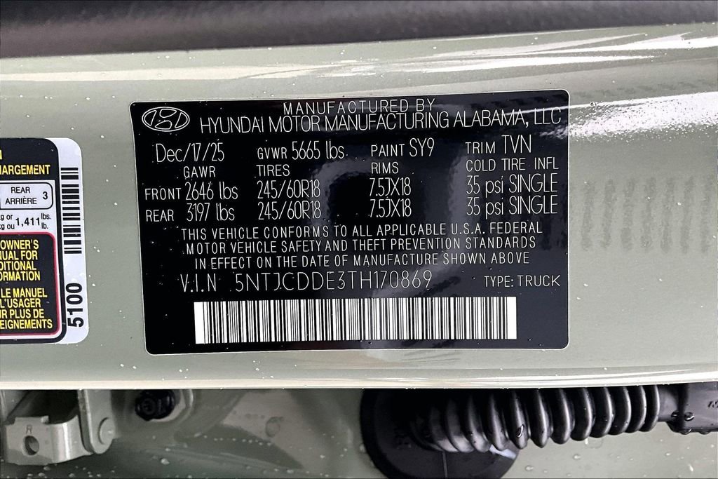 New 2026 Hyundai Santa Cruz SEL image 15