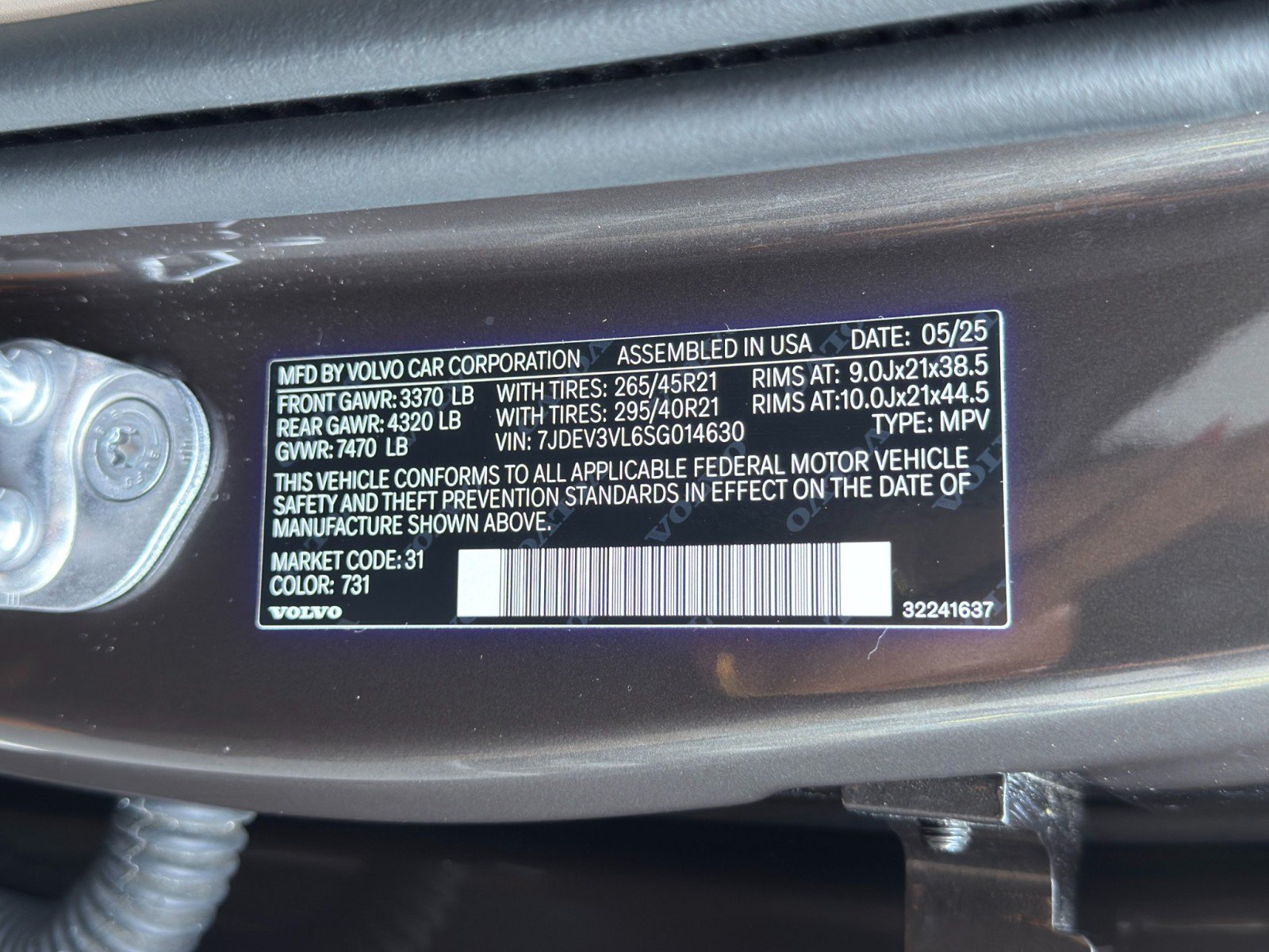 Used 2025 Volvo EX90 Ultra AWD/4WD image 46