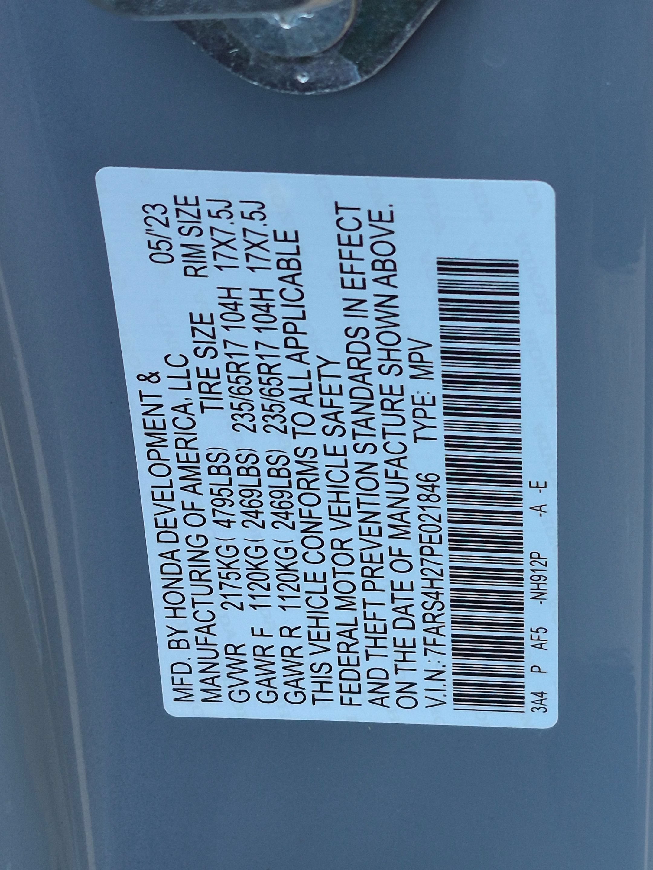 Certified 2023 Honda CR-V LX image 30