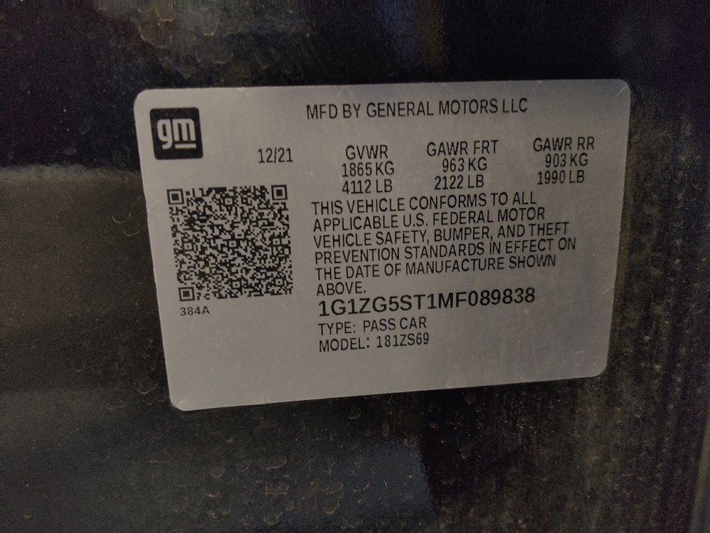 Used 2021 Chevrolet Malibu RS FWD image 33