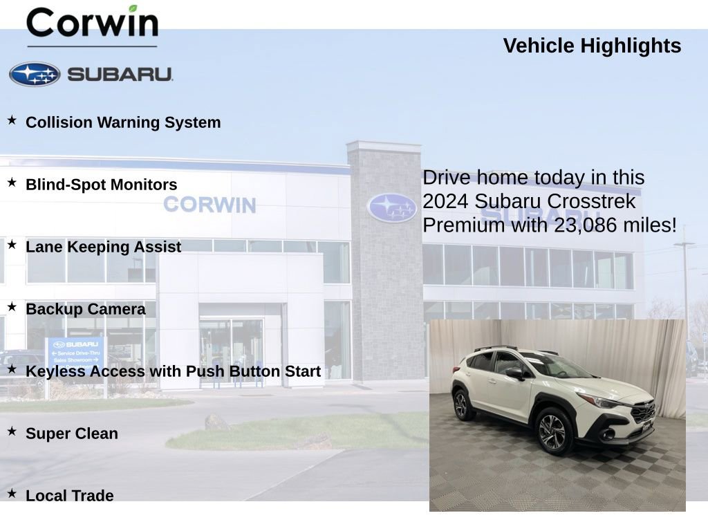 Used 2024 Subaru Crosstrek 2.0i Premium image 6