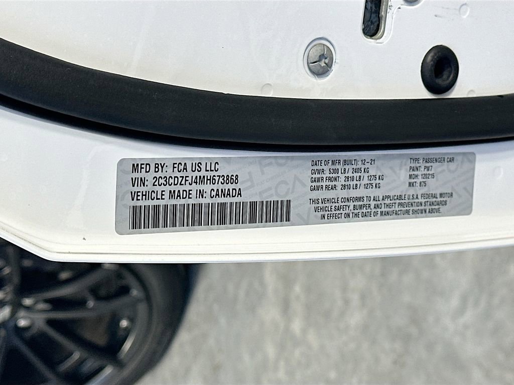 Used 2021 Dodge Challenger R/T Scat Pack w/ T/A Package image 36