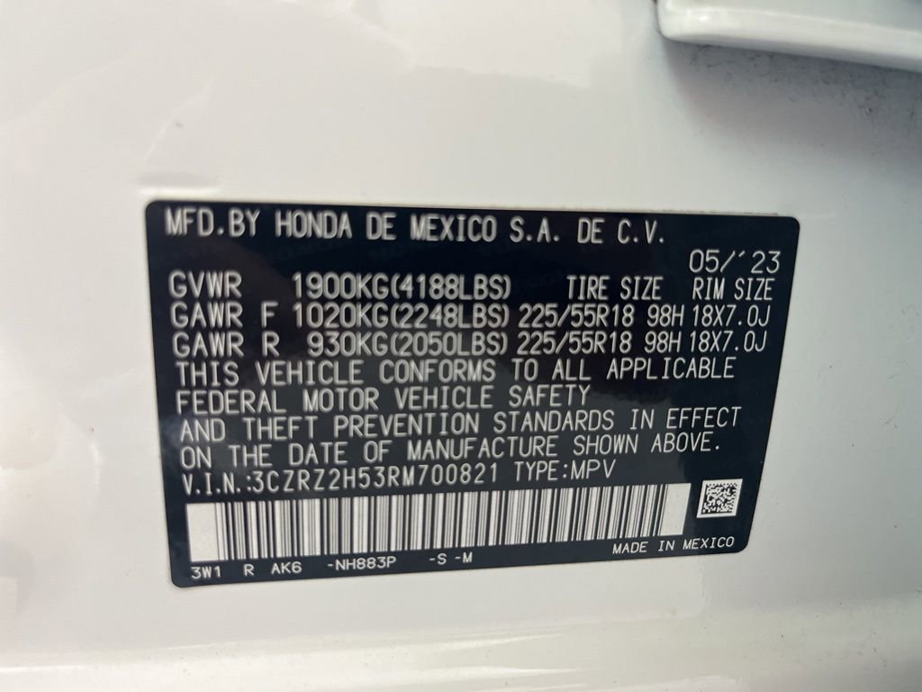 Used 2024 Honda HR-V Sport image 75