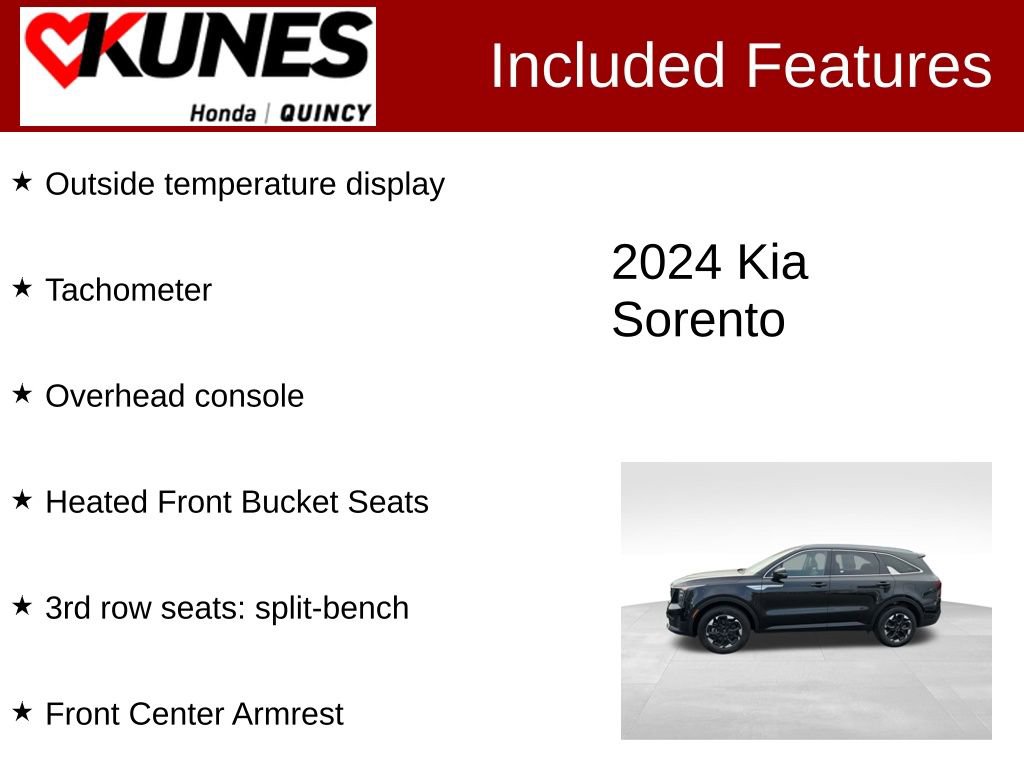 Used 2024 Kia Sorento S image 3