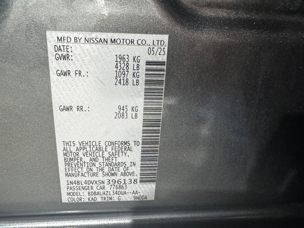 Used 2025 Nissan Altima 2.5 SV image 38