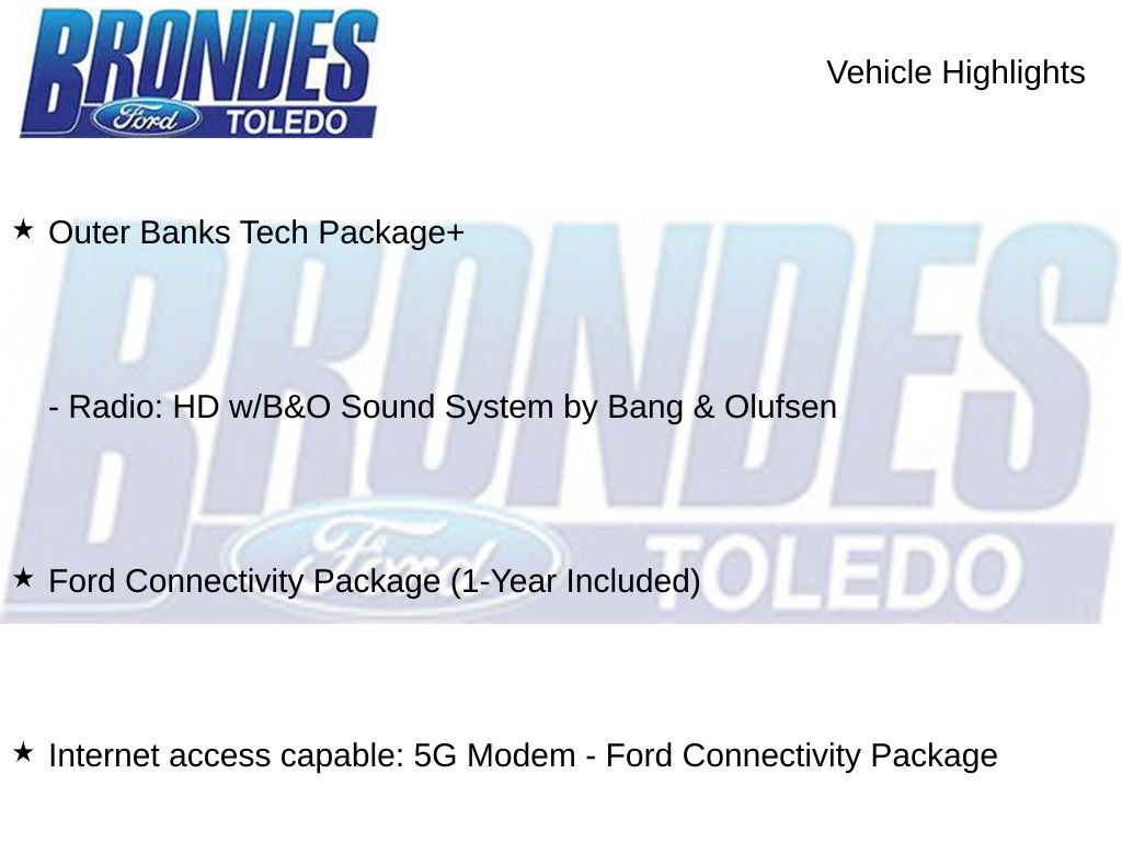 Used 2026 Ford Bronco Sport Outer Banks w/ Outer Banks Tech Package+ AWD/4WD image 15