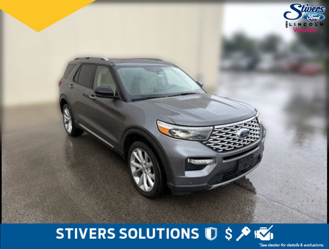 Used 2022 Ford Explorer Platinum w/ Equipment Group 601A AWD/4WD image 3