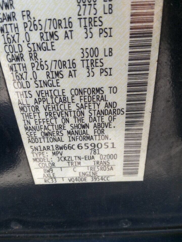 Used 2006 Nissan Pathfinder SE w/ (G01) SE Comfort Pkg AWD/4WD image 16