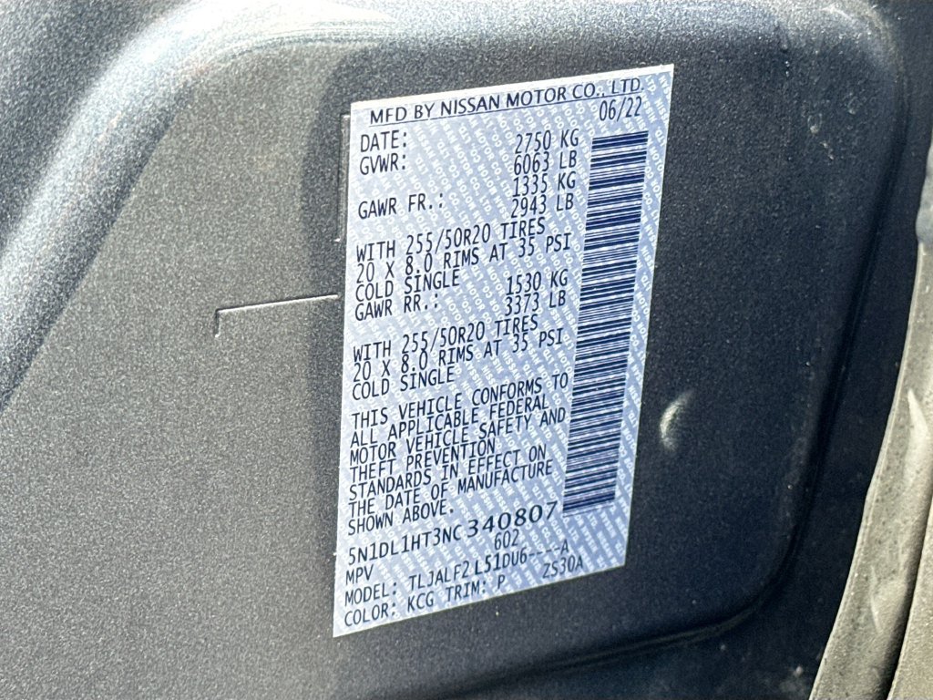 Used 2022 INFINITI QX60 Autograph w/ Cargo Package FWD image 35