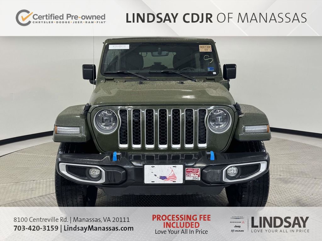 Used 2023 Jeep Wrangler Unlimited Sahara w/ Cold Weather Group AWD/4WD image 3