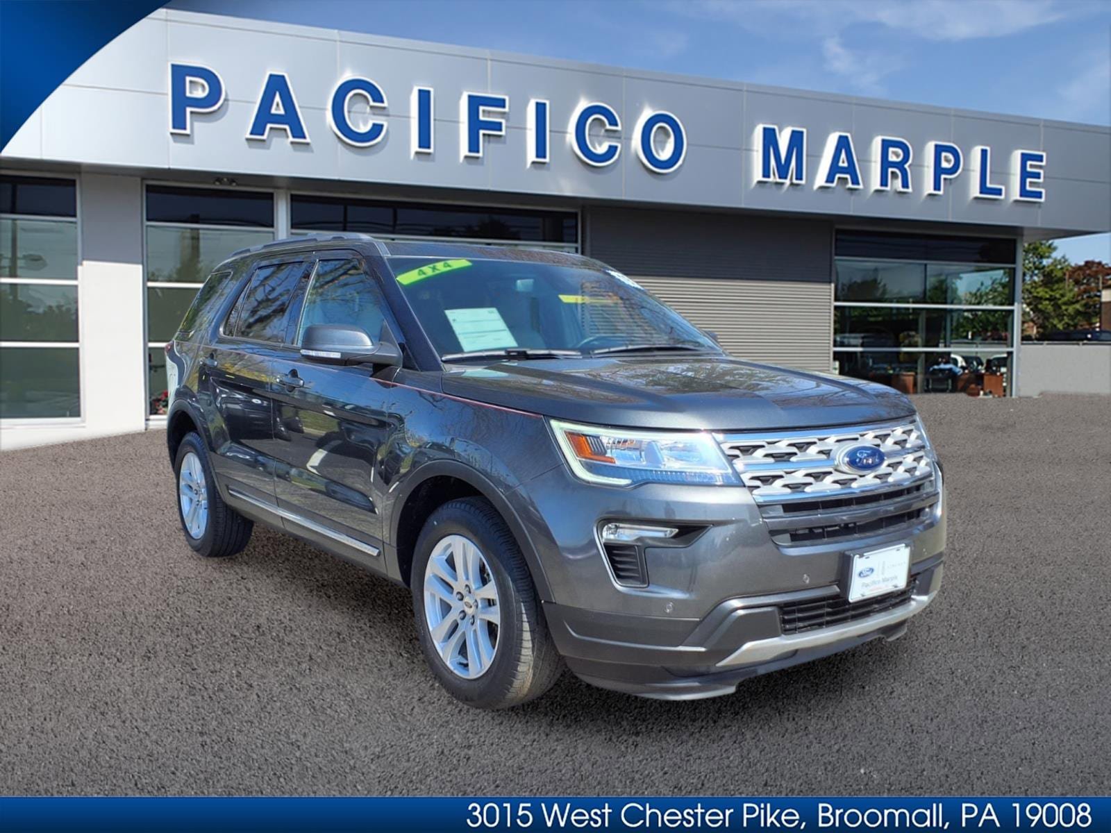 Certified 2019 Ford Explorer XLT w/ Equipment Group 202A AWD/4WD image 1