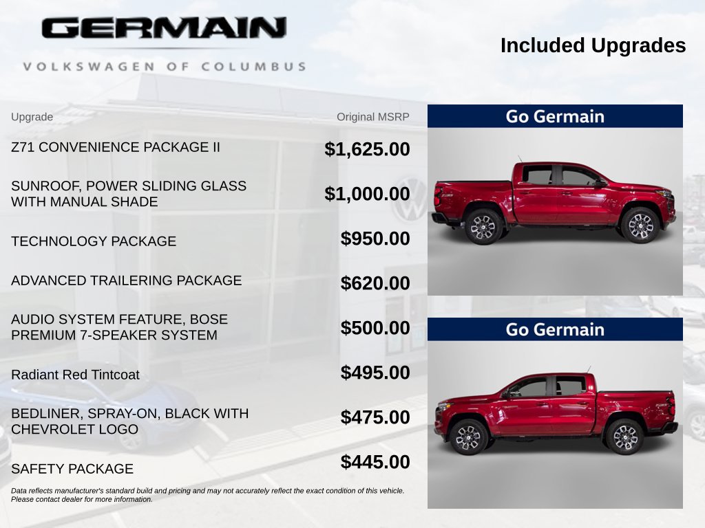 Used 2023 Chevrolet Colorado Z71 w/ Z71 Convenience Package 2 AWD/4WD image 9