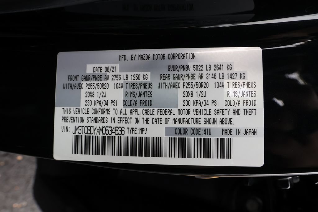 Used 2021 MAZDA CX-9 Grand Touring AWD/4WD image 49