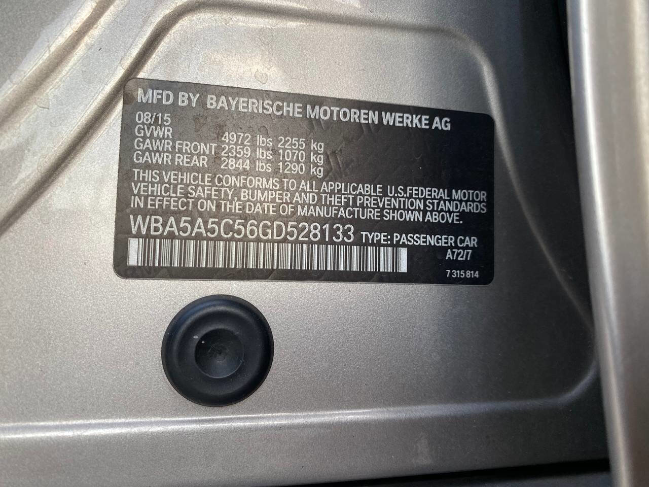 Used 2016 BMW 528i Sedan image 27