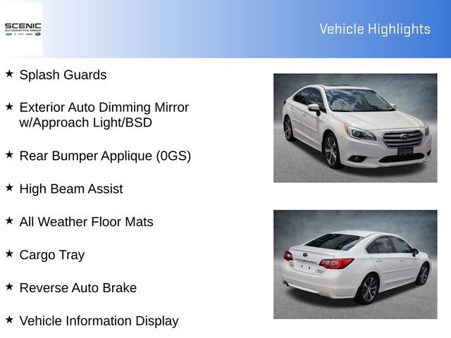 Used 2017 Subaru Legacy 2.5i Limited AWD/4WD image 15