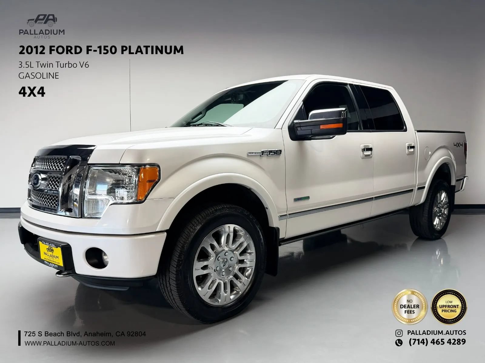 Used 2012 Ford F150 Platinum