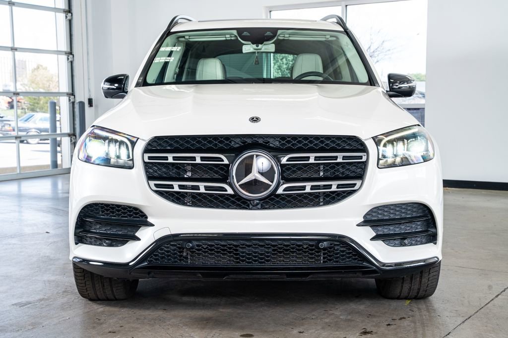 Used 2020 Mercedes-Benz GLS 580 4MATIC w/ E-Active Body Control Package image 3