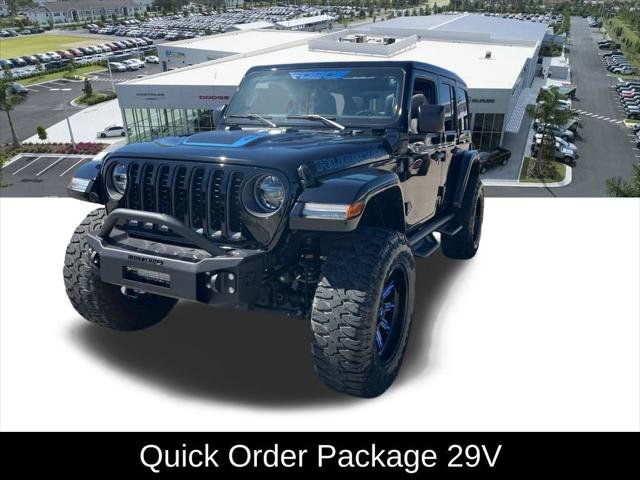 Certified 2021 Jeep Wrangler Unlimited Rubicon 4xe w/ Cold Weather Group image 3