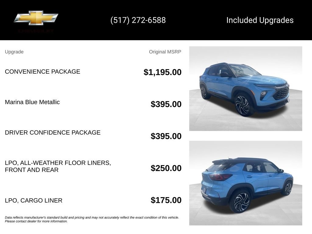 Used 2025 Chevrolet TrailBlazer RS w/ Convenience Package AWD/4WD image 15